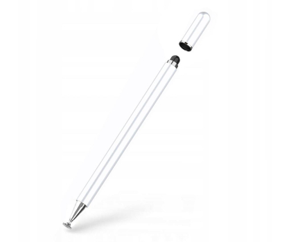 Pozostałe TECH-PROTECT Charm Stylus Pen biało-srebrny 6216990210785